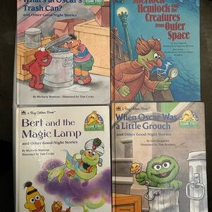 Sesame Street Storybook Collection with Colorful Covers